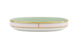 Ginori Diva Rosa Pickle Dish - 8.4"